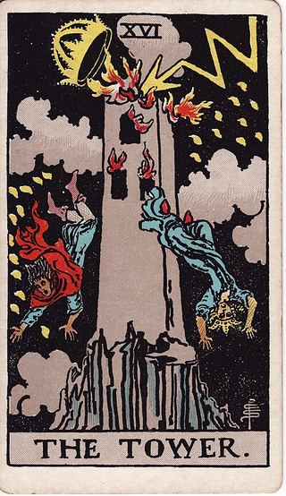 The Tower tarot card