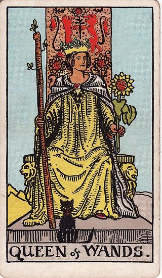 Queen of Wands tarot card