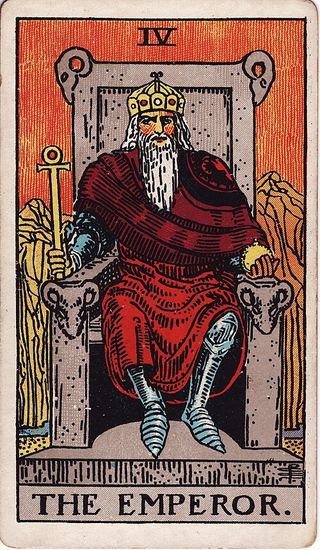 The Emperor tarot card