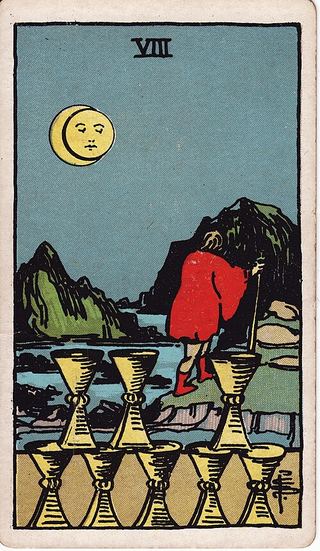 Eight of Cups tarot card
