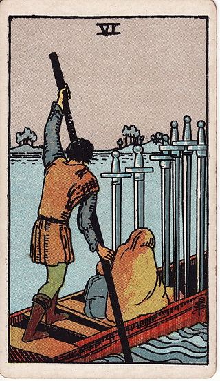 Six of Swords tarot card